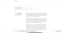 Desktop Screenshot of foundlings.org